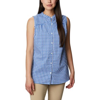 Columbia Cherry Creek Lane Sleeveless Tunic, Camiseta Sin Manga Azules Para Mujer | 216408-PAX